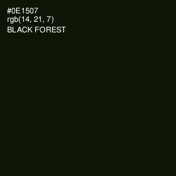 #0E1507 - Black Forest Color Image